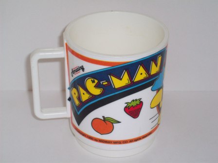 Amazing Pac-Man Plastic Mug (1980 - Midway)